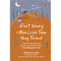 Image of Don't Worry, Allah Lebih Tau yang Terbaik