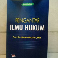 Image of Pengantar Ilmu Hukum