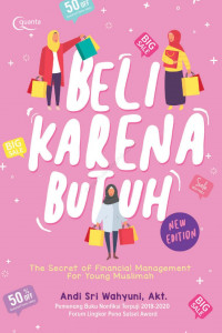 Image of Beli Karena Butuh (New Edition) : the secret of financial management for young muslimah