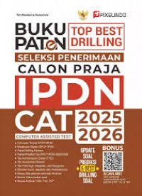 Image of Buku Paten Top Best Drilling Seleksi Penerimaan Calon Praja IPDN 2025-2026