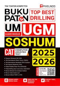 Image of Buku Paten Top Best Drilling UM UGM Soshum 2025/2026